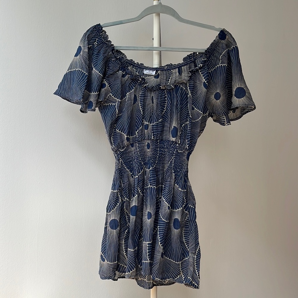 Marimekko for Anthropologie Cotton Top